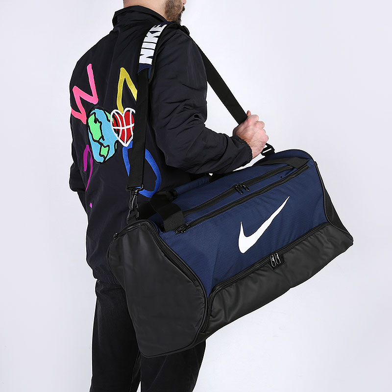  синяя сумка Nike Brasilia 60L BA5955-410 - цена, описание, фото 1